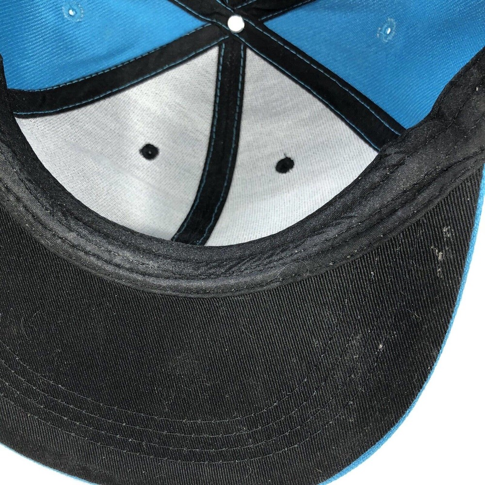 Wonder Woman Six Flags Hat Cap Souvenir Snapback Baseball Black Blue Adjustable - Picture 13 of 16